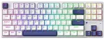Klaviatuur Machenike K500B-B87 keyboard Gaming USB QWERTY Thai Blue, White