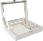 Home4you Ehtekarp SEZANE 20x15x4,5cm, valge