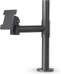 Ergonomic Solutions SPACEPOLE SCREEN MOUNT W/200MM SWINGARM VESA 75/100 BLACK ESS.R