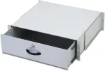 Digitus Schublade 3HE 483mm grau abschlie&szlig;bar