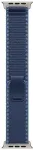 APPLE | 49mm Blue/Bright Blue Trail Loop - S/M - Natural Titanium Finish