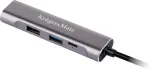 Kruger & Matz Adapter (HUB) USB typu C na HDMI/USB3.0/USB2.0/C port