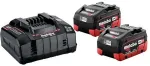 Metabo Basis-Set 2x 18V 5,5 Ah LiHD