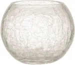 Home4you K&uuml;&uuml;nlahoidja/vaas CRACK D10xH8,5cm klaas