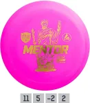 Discmania Discgolf Distance Driver MENTOR Acrtive 11/5/-2/2 Pink