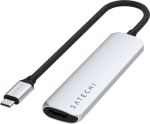 SATECHI ST-P4SS interface hub USB Type-C 10000 Mbit/s Silver