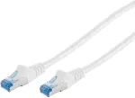 No-Name Patchkabel CAT6a RJ45 S/FTP PiMF 15m Wei&szlig;