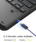 Inateck N0001 Black Bluetooth-Tastatur-H&uuml;lle f&uuml;r iPad 11"
