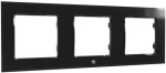 Shelly Wall Frame 3, Cover (black, for Wall Switch)
