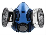 NEO TOOLS P&oacute;łmaska silikonowa + 2x Filtr P3