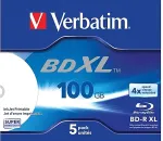 Toorikud VERBATIM Bluray 100GB 5pcs BD-R JC Printable