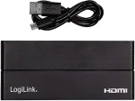 Logilink HDMI splitter, 1x4-Port, 4K/60 Hz, HDCP, HDR, CEC, downscaler