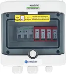 EMITER Switchgear attached AC Hermetic IP65 EMITTER With AC Dehn Type 2 Surge Arrester , 10A 3-F