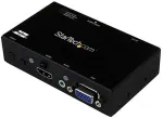 Startech .com VGA+HDMI to HDMI Converter Switch - Video/Audio-Schalter - Desktop (VS221VGA2HD)
