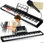 No name SUPRIMO P-881 BK pianino cyfrowe przenośne czarne