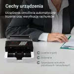Extralink LOCKSTAR PROFESJONALNA LICZARKA NOMINALOWA DO BANKNOT&Oacute;W UV, IR, MG X-300 Banknote counting machine White