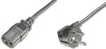 Digitus POWER CORD SCHUKO 0 75M C13 H05VV-F3G 0.75QMM