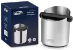 DeLonghi Knock Box for Portafilter DLSC084 Stainless Steel/Black