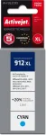 Tooner Activejet AH-912CRX Ink Cartridge (replacement for HP 912XL 3YL81AE; Premium; 990 pages; cyan)