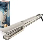 Cecotec Hair Straightener | Air Lisse Champagne | Ceramic heating system | Ionic function | Temperature (max) 230 &deg;C | Temperature (min) 100 &deg;C | Number of heating levels 3 | 1600 W | Champagne