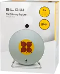 Blow PR-61 extension cord 4-sockets with grounding 50m metal drum 3x2.5mm
