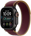 APPLE Watch Ultra 4 5G 49mm Black Ti, Burgundy Trail Loop - M/L