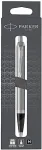 Joystick PARKER Ballpoint Pen - Brushed Metal - Medium Point - Black Ink - in Giftbox