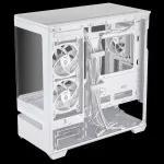 Korpus ASUS PRIME AP202 TG ARGB, tower case white, tempered glass x 2