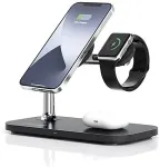 RealPower ChargeAir MAG Ladestation mit Magsafe schwarz