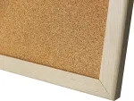 MemoBe Korktahvel Classic 120 x 90 cm, puitraamiga
