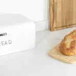 Salter BW14044EU7 Boston Bread Bin, Ice White