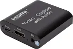 Noname Video Capture with Loop HDMI, 4K 30Hz, with Audio