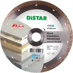 No name DISTAR HARD CERAMICS ADVANCED DIAMOND BLADE 200 x 1.3 x 10 x 25.4