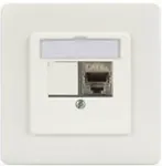 Digitus Leerdose mit Zentralplatte u. Rahmen, 2x Keystone