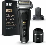 Pardel Braun habemeajamismasin Braun 9 PRO 9590CC + alus ja Comfort otsik
