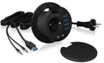 ICY BOX Hub 4-Port IcyBox USB 3.0 IB-Hub1430 Tisch-Hub extern retail