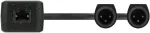 Turtle AV Turtle Dual XLR Output - two-channel Dante digital-to-analogue XLR adapter