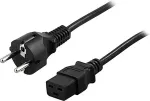 DELTACO aparaat, 16A, rak CEE 7/7 - rak IEC IEC 19, 5m