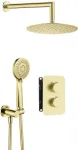 Deante Concealed shower set with thermostatic BOX