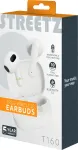 STREETZ True Wireless Earbuds , white / T160-WHT / 6612076