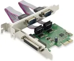 V&otilde;rgukaart CONCEPTRONIC PCIe1x Card 2xRS232-Seri./1xParal. 2.5Gbps