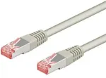 Goobay RJ45 CAT 6 S/FTP CU LSZH 0,5m Grey