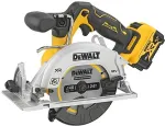 DeWalt DCS512P2 cordless circular saw, 12 volts, yellow/black, 2x Li-Ion XR batteries 5Ah, in TSTAK box