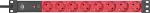 Brennenstuhl Alu Line 8-way 19 "2m H05VVF 3G1,0