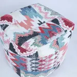 Home4you Tumba MAROKO 55x55xH45cm, maroko motiiv, 50% puuvill, 50% pol&uuml;ester, kangas 455