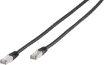Vivanco v&otilde;rgukaabel CAT 6 2m, must (45316)