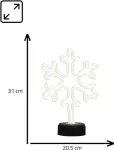 Manta SNL84WH lamp Light decoration Snowflake