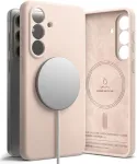 RINGKE Galaxy S26 Plus &uuml;mbris silikoonist magnetiline Pink Sand