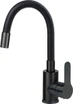 Deante Washbasin mixer with curved spout