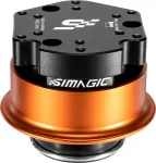 Joystick SIMAGIC Quick Release Wheel Adapter, CNC‑machined aluminium